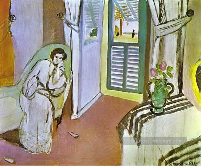 Femme sur un Sofa 1920 fauvisme abstrait Henri Matisse Peintures à l'huile